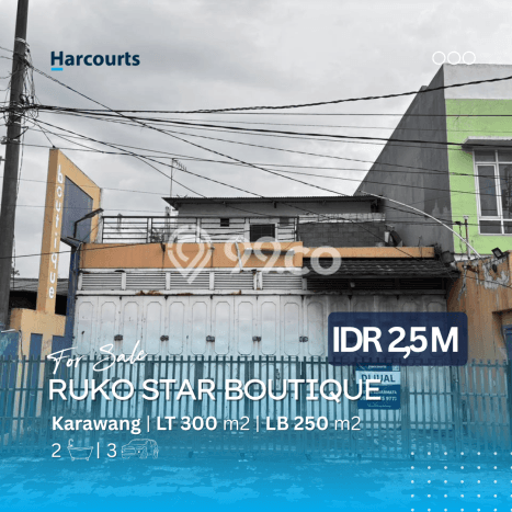 Ruko Usaha Dijual di Karawang Barat Karawang LT 300m2 & LB 200m2 Ruko Usaha Dijual di Karawang Barat Karawang LT 300m2 & LB 200m2