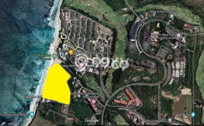 Kavling Tanah di Kuta Selatan Dijual Luas 39670m2 Legalitas - Kavling Tanah di Kuta Selatan Dijual Luas 39670m2 Legalitas -