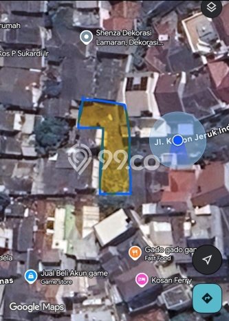 Jarang Ada! Tanah di Kebon Jeruk Punya Luas 271m2 SHM Jarang Ada! Tanah di Kebon Jeruk Punya Luas 271m2 SHM