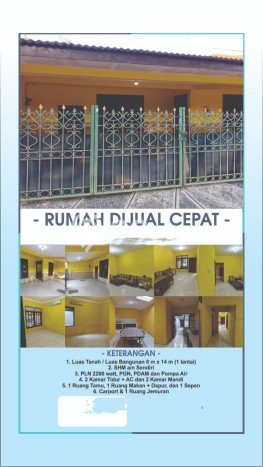 Rumah Modern 2 Kamar LT 112m2 di Surabaya Kota Rumah Modern 2 Kamar LT 112m2 di Surabaya Kota