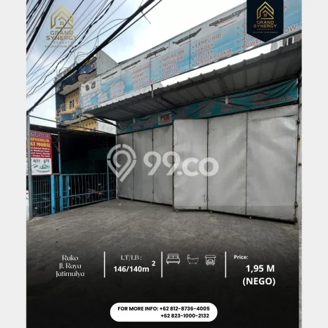 AREA TERBAIK! Ruko Kawasan , Luas 140m2m², Keramaian Terjamin AREA TERBAIK! Ruko Kawasan , Luas 140m2m², Keramaian Terjamin