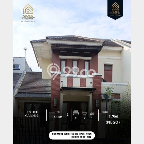 Rumah Minimalis 5 KT di Grand Wisata Bekasi Unfurnished Rumah Minimalis 5 KT di Grand Wisata Bekasi Unfurnished