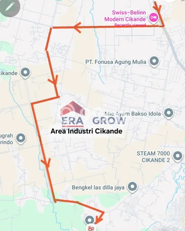 Untuk Dijual Tanah di Cikande Serang Luas 3200m2 AJB Untuk Dijual Tanah di Cikande Serang Luas 3200m2 AJB