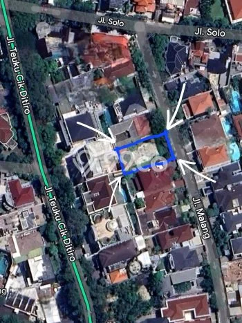 Tanah Strategis Dijual di Menteng Jakarta Pusat 836m2 Tanah Strategis Dijual di Menteng Jakarta Pusat 836m2