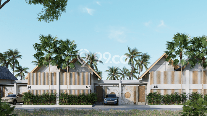 Rumah Elit LB 110m2 Siap Pakai Desain Elegan di Canggu, Badung Rumah Elit LB 110m2 Siap Pakai Desain Elegan di Canggu, Badung