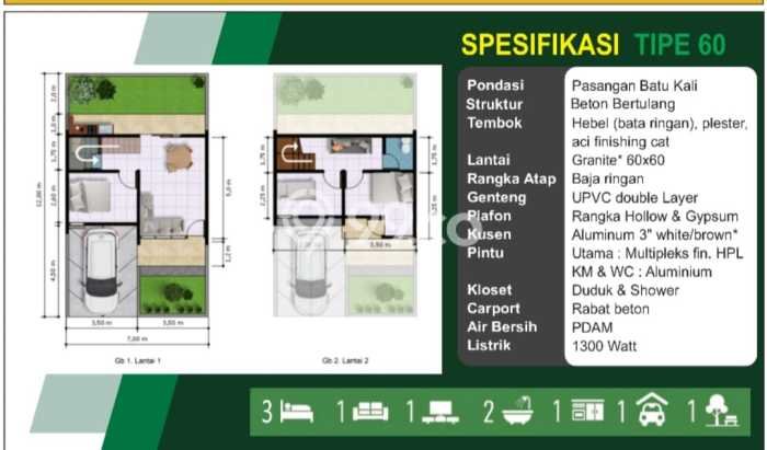 Jual Rumah Favorit Siap Huni LB 60m2 di Mertoyudan, Magelang Jual Rumah Favorit Siap Huni LB 60m2 di Mertoyudan, Magelang
