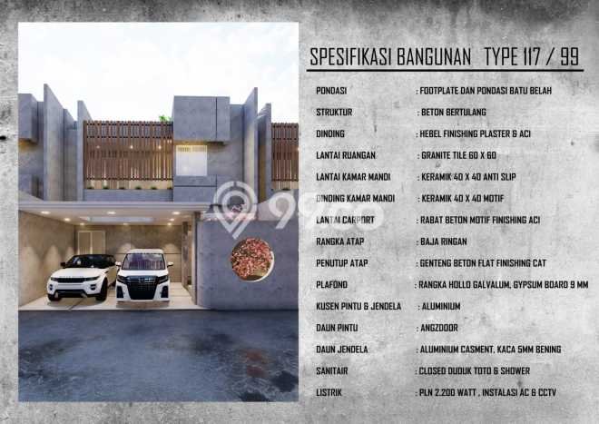 Rumah Strategis Minimalis Lb 117m2 di Mertoyudan, Magelang Rumah Strategis Minimalis Lb 117m2 di Mertoyudan, Magelang