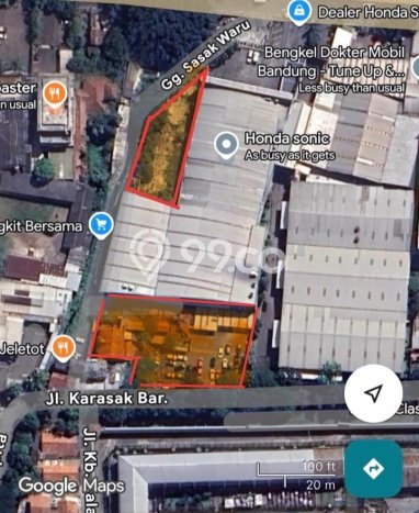 Tanah Disewa Strategis di Bandung Luas 2700m2 Tanah Disewa Strategis di Bandung Luas 2700m2