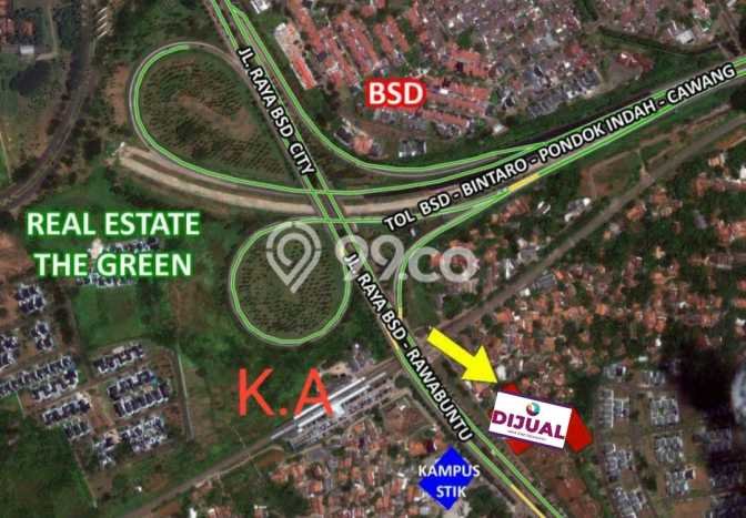 Tanah Strategis di BSD, Luas 6400m2m², Cocok untuk Perumahan Tanah Strategis di BSD, Luas 6400m2m², Cocok untuk Perumahan