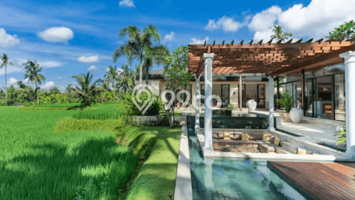 Vila Kawasan Ubud, Luas 700m2m², Dekat dengan transportasi publik Vila Kawasan Ubud, Luas 700m2m², Dekat dengan transportasi publik