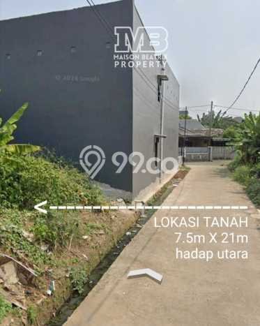 Tanah Dijual Lokasi Pagedangan, Tangerang Luas 157m2 Legalitas Aman Tanah Dijual Lokasi Pagedangan, Tangerang Luas 157m2 Legalitas Aman