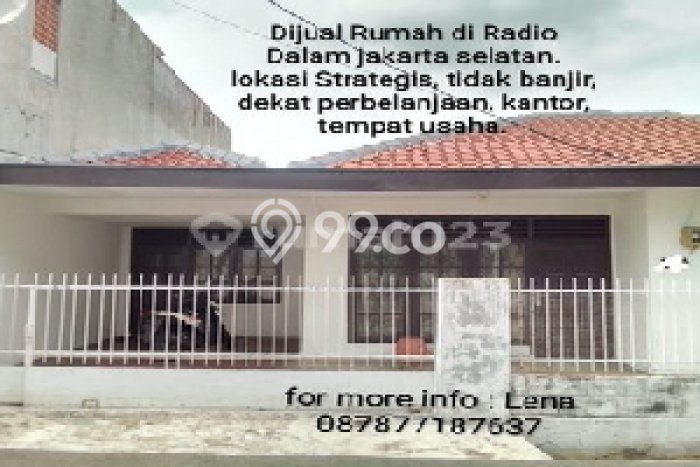 Ready to Use! Luxury House LT 157m2 Desain Modern di Gandaria Ready to Use! Luxury House LT 157m2 Desain Modern di Gandaria
