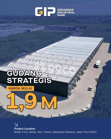 Gudang Dijual di Gedangan LT 920m2, LB 828m2 Solusi Investasi Cerdas Gudang Dijual di Gedangan LT 920m2, LB 828m2 Solusi Investasi Cerdas
