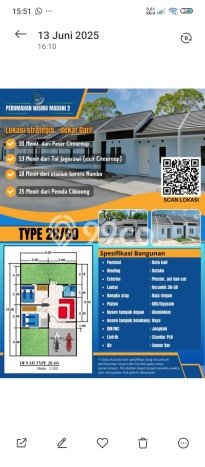 Jual Rumah Harga Miring Cibinong Punya 2 KT & LT 60m2 Jual Rumah Harga Miring Cibinong Punya 2 KT & LT 60m2