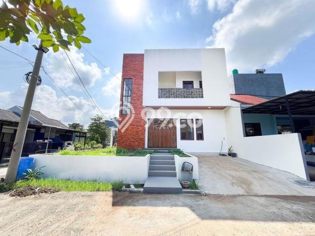 Rumah Strategis Minimalis Lb 132m2 di Tapos, Depok Rumah Strategis Minimalis Lb 132m2 di Tapos, Depok
