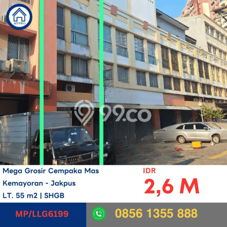 Ruko Dijual di Prime Area Jakarta Pusat Luas 0m2 Ruko Dijual di Prime Area Jakarta Pusat Luas 0m2