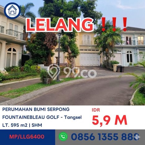 Best Deal Hunian Premium Ideal dan Luas di BSD, Tangerang Selatan Best Deal Hunian Premium Ideal dan Luas di BSD, Tangerang Selatan