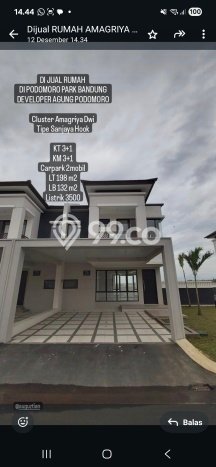 Ready to Use! Premium House LT 198m2 Desain Modern di Terusan Buah Batu Ready to Use! Premium House LT 198m2 Desain Modern di Terusan Buah Batu
