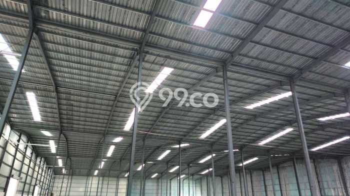 Disewakan Gudang di Sepatan Tangerang LT 7200m2, LB 12240m2 Disewakan Gudang di Sepatan Tangerang LT 7200m2, LB 12240m2