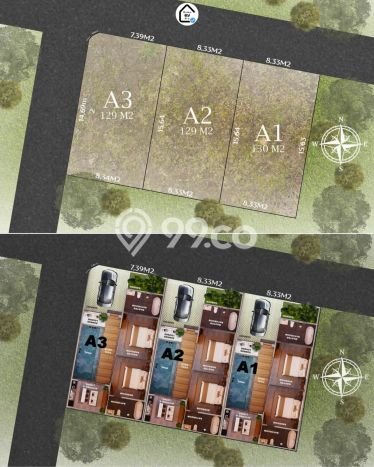 Vila Berkembang Kawasan , Area 130m2m², Area Nyaman untuk Anda Vila Berkembang Kawasan , Area 130m2m², Area Nyaman untuk Anda