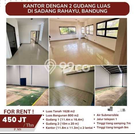 Unit Gudang Paling Strategis di Margaasih Bandung dengan LB 800m2 Unit Gudang Paling Strategis di Margaasih Bandung dengan LB 800m2