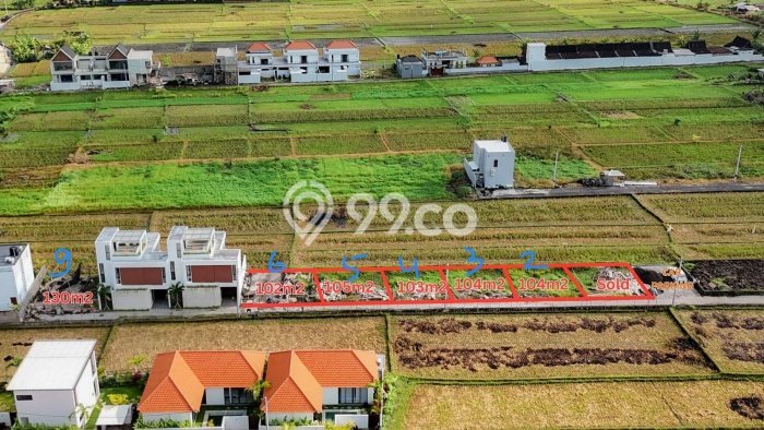 Tanah Disewa di Cemagi Strategis dan Memiliki Luas 102m2 Tanah Disewa di Cemagi Strategis dan Memiliki Luas 102m2