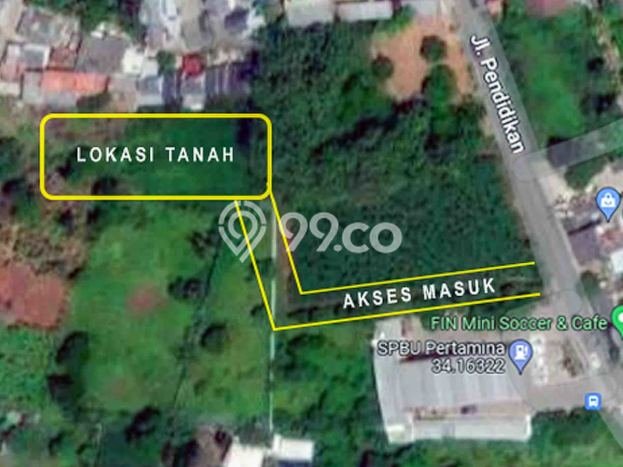 Kavling Tanah untuk Dijual di Rawakalong, Tangerang, Luas 1224m2 Kavling Tanah untuk Dijual di Rawakalong, Tangerang, Luas 1224m2