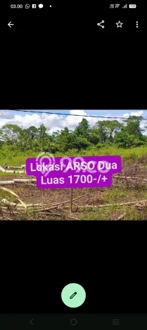 Jual Tanah Lokasi Prima Kawasan Jayapura Selatan, Luas 1799m2m², Dekat Jayapura Selatan, Jayapura, Jayapura Jual Tanah Lokasi Prima Kawasan Jayapura Selatan, Luas 1799m2m², Dekat Jayapura Selatan, Jayapura, Jayapura