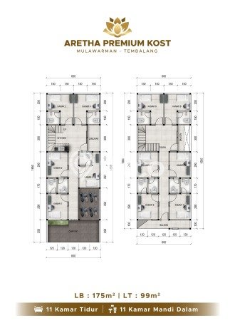 Unit Kost Dijual di Kawasan Tembalang Semarang dengan 11 KT Unit Kost Dijual di Kawasan Tembalang Semarang dengan 11 KT