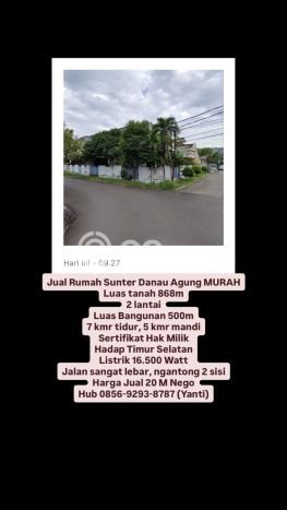 Rumah Elit Modern Tanpa Renovasi di Sunter Jakarta Utara Rumah Elit Modern Tanpa Renovasi di Sunter Jakarta Utara