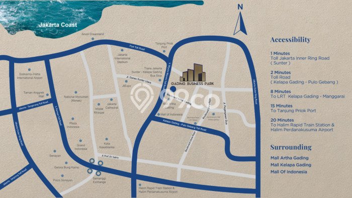 Lokasi Strategis! Dijual Komersial Bisnis di Kelapa Gading, Jakarta Utara Kondisi Baik Lokasi Strategis! Dijual Komersial Bisnis di Kelapa Gading, Jakarta Utara Kondisi Baik