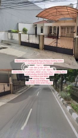 Dijual Hunian Mewah dengan Fasilitas Sekitar Lengkap di Kelapa Gading, Jakarta Utara Dijual Hunian Mewah dengan Fasilitas Sekitar Lengkap di Kelapa Gading, Jakarta Utara