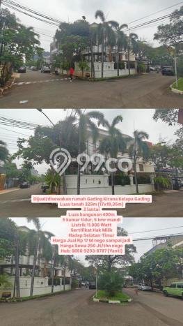 Dijual Hunian Mewah dengan Fasilitas Sekitar Lengkap di Kelapa Gading, Jakarta Utara Dijual Hunian Mewah dengan Fasilitas Sekitar Lengkap di Kelapa Gading, Jakarta Utara