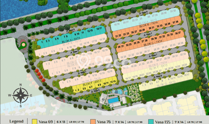Rumah Modern 3 Kamar LT 98m2 di Batam Centre Rumah Modern 3 Kamar LT 98m2 di Batam Centre