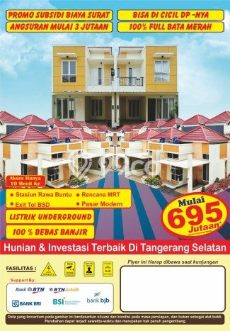 For Sale Rumah 2 Kamar Lokasi Strategis Nyaman dan Strategis di Pamulang For Sale Rumah 2 Kamar Lokasi Strategis Nyaman dan Strategis di Pamulang