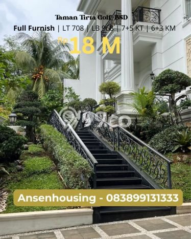 For Sale Rumah Elit Exclusive di BSD, Tangerang Selatan For Sale Rumah Elit Exclusive di BSD, Tangerang Selatan