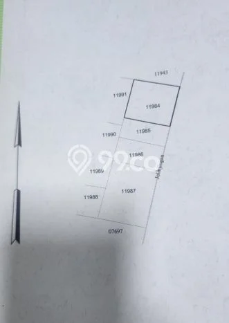 Kavling Tanah untuk Dijual di Kerobokan Kelod, Badung, Luas 200m2 Kavling Tanah untuk Dijual di Kerobokan Kelod, Badung, Luas 200m2