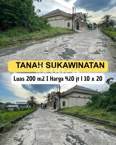 Tanah Dijual Lokasi Sukarami Palembang SHM Tanah Dijual Lokasi Sukarami Palembang SHM