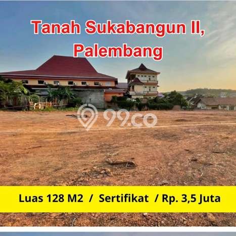 Tanah Kosong Dijual di Palembang dengan Area 128m2 Tanah Kosong Dijual di Palembang dengan Area 128m2