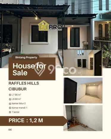 Hunian Nyaman Asri 2 KT Siap Pakai di Raffles Hills Jakarta Timur Hunian Nyaman Asri 2 KT Siap Pakai di Raffles Hills Jakarta Timur
