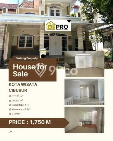 Rumah Minimalis 5 KT di Kota Wisata Bogor Unfurnished Rumah Minimalis 5 KT di Kota Wisata Bogor Unfurnished