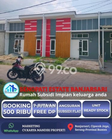 Jual Rumah Murah Meriah Serang Punya 2 KT & LT 60m2 Jual Rumah Murah Meriah Serang Punya 2 KT & LT 60m2