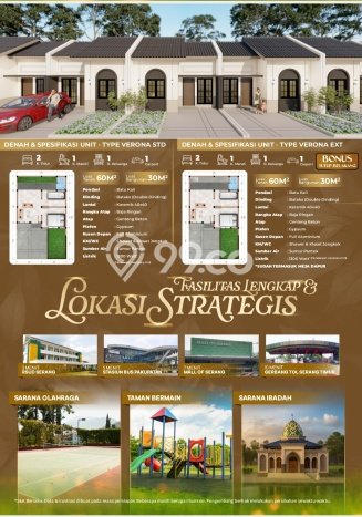 Dijual Cepat Rumah Minimalis & Modern LB 30m2 di Serang Timur Dijual Cepat Rumah Minimalis & Modern LB 30m2 di Serang Timur