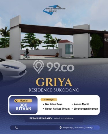 Hunian Terjangkau Dijual Area Sukodono, Sidoarjo Harga Rp.325 Juta Hunian Terjangkau Dijual Area Sukodono, Sidoarjo Harga Rp.325 Juta