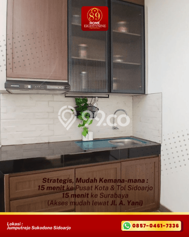 Hunian Cantik Modern Lb 43m2 di Sukodono, Sidoarjo Hunian Cantik Modern Lb 43m2 di Sukodono, Sidoarjo