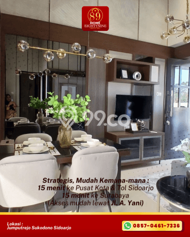 Hunian Cantik Modern Lb 43m2 di Sukodono, Sidoarjo Hunian Cantik Modern Lb 43m2 di Sukodono, Sidoarjo