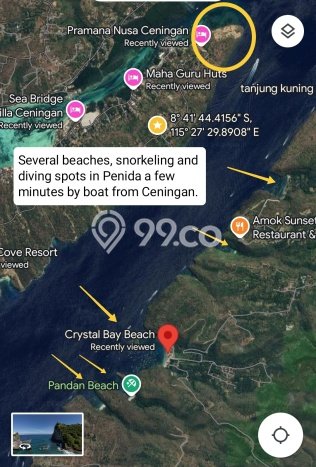Tanah Dijual Area Strategis di Nusa Penida Klungkung 25671m2 Tanah Dijual Area Strategis di Nusa Penida Klungkung 25671m2
