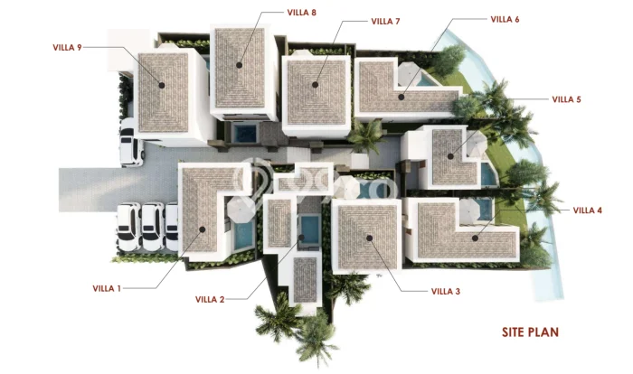Vila Kawasan Ubud, Area 113m2m², Area Asri Vila Kawasan Ubud, Area 113m2m², Area Asri