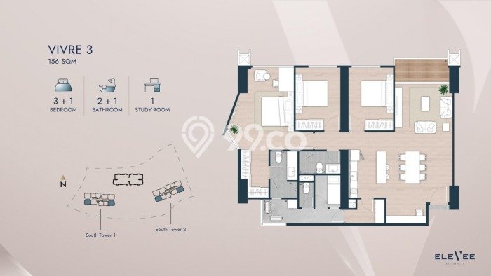Paling Dicari! Apartemen Premium Dijual di Alam Sutera Punya 2 Bedroom Paling Dicari! Apartemen Premium Dijual di Alam Sutera Punya 2 Bedroom