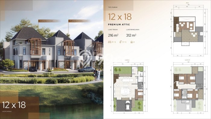 Rumah Minimalis 2 KT LT 120m2 di Gading Serpong Rumah Minimalis 2 KT LT 120m2 di Gading Serpong